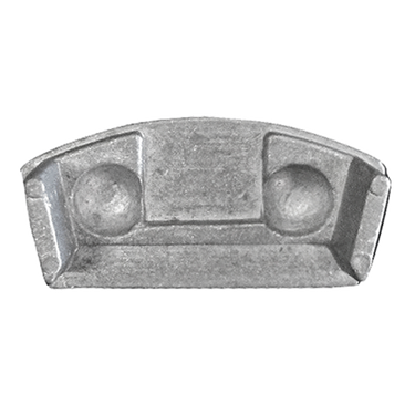 END CAP - FITS HR10 MECH RAIL - DIE CAST - ALUM